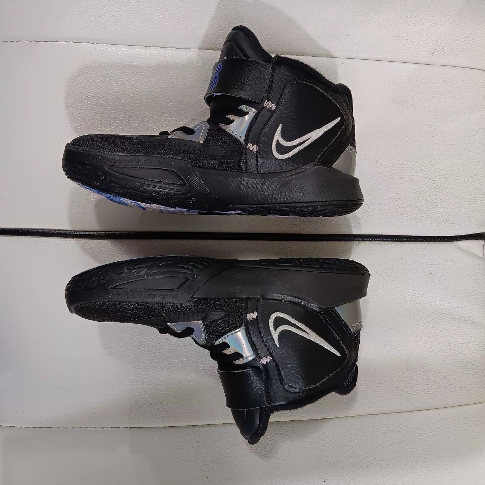 Nike Kids 11C Kyrie Infinity Black Casual Play School Everyday Shoes Unisex - Picture 2 of 9